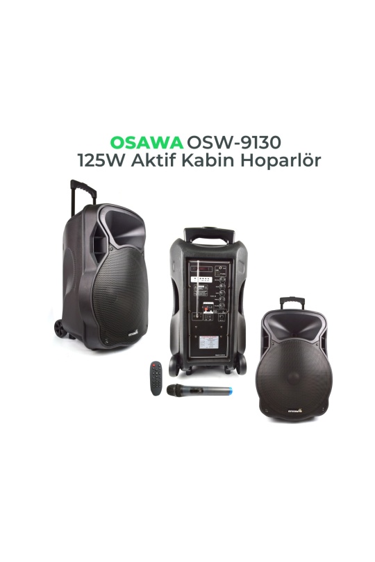 Osawa Osw-9130 125W Şarjlı Hoparlör