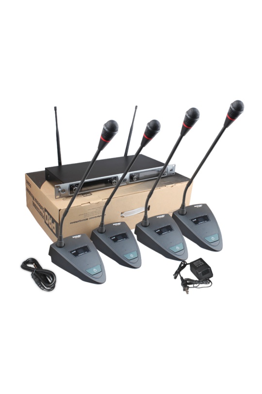Acemic Eu-8204 4Lü Wireless Conference Microphone System