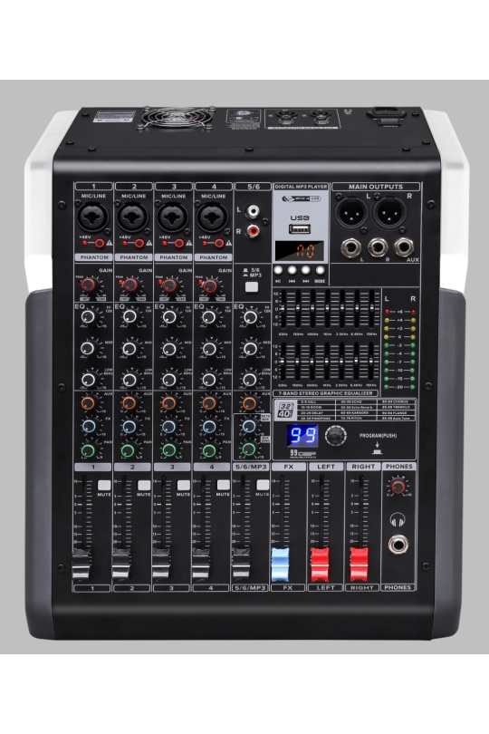 Ga Pro-M806P Power Mixer