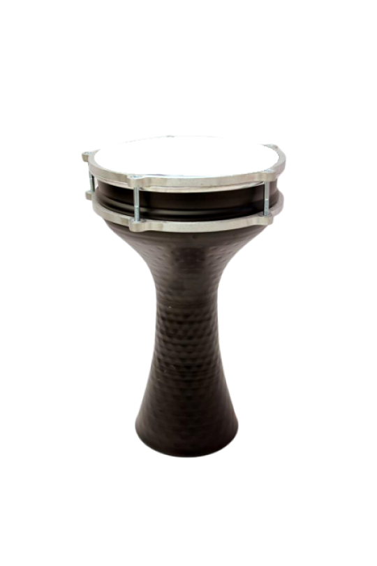 Sound Alüminyum Mat Siyah Darbuka No-4