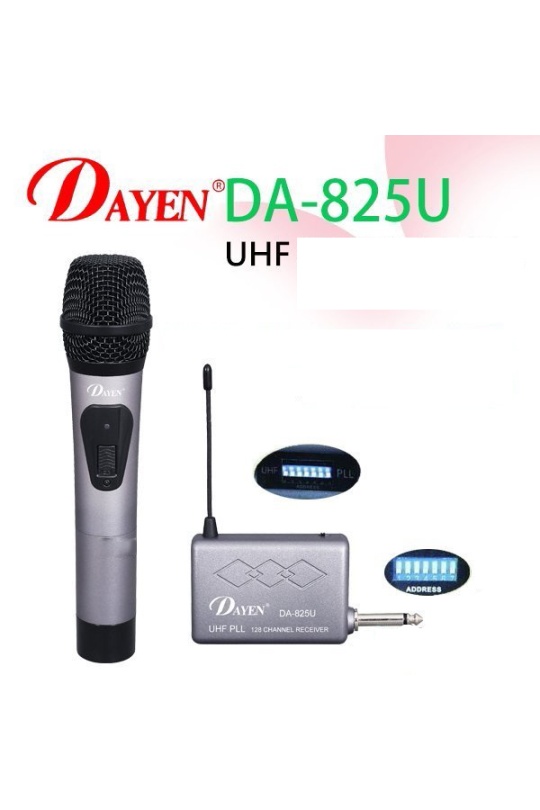 Dayen Da-825U Uhf El Mikrofonu Recever