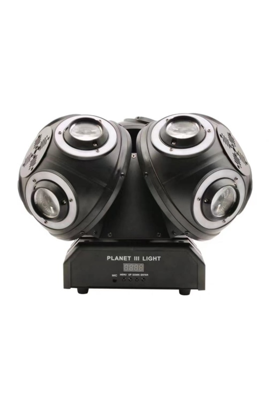 Queen DL-30F 3 Planet Balls Moving Head With Rgb Laser