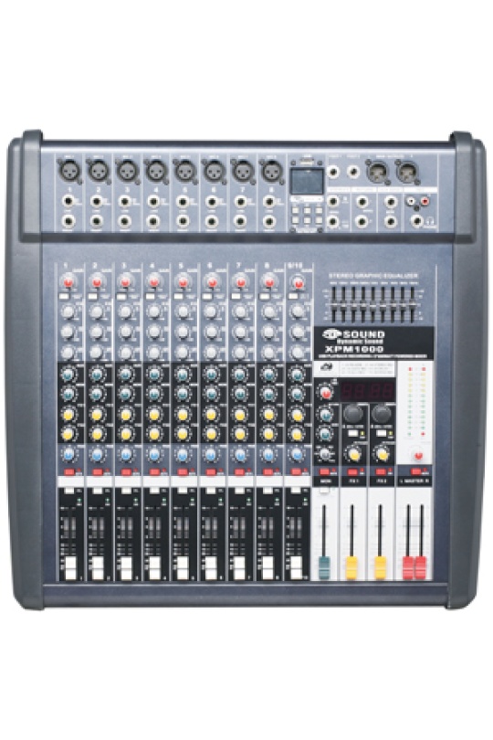 D-Sound Xpm-1000 Power Mixer