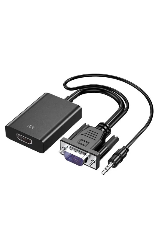 Hdmi To Vga Çevirici Dişi Vga-Hdmi