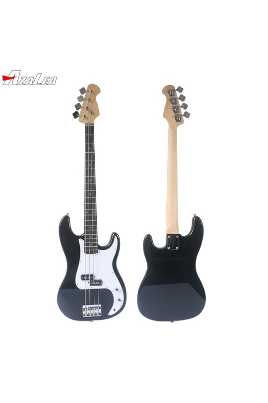 Azalea Pb Precision Electric Bass Guitar Black