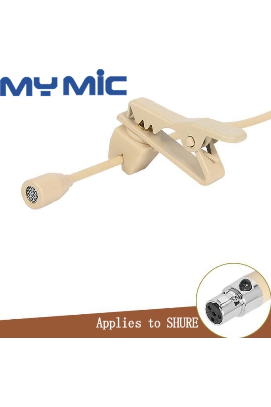 Zl-1720S Yaka Mikrofonu Mini 4Pin Xlr Plug(Shure Type)