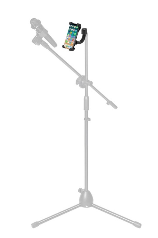 Tower Telefon Tutucu Mikrofon Sehpası Uyumlu