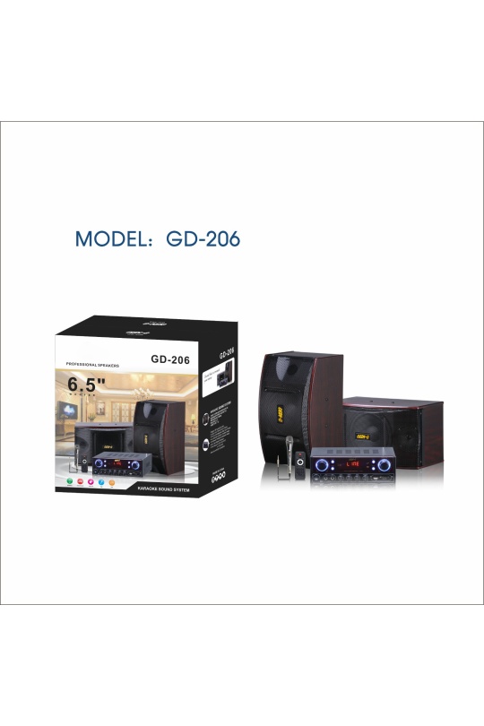 Pro Paket Sistem Gd-206 2 0 Home Teathre 6