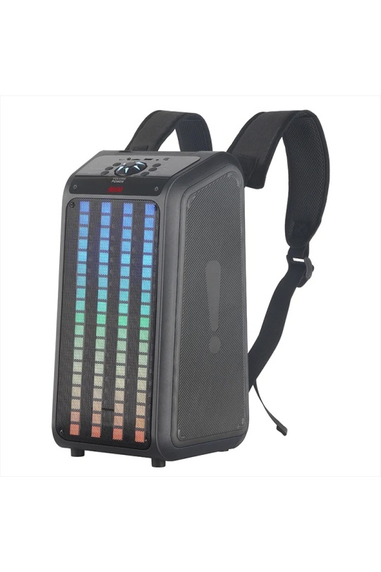 NDR-Q69 Bluetoth Speaker 2x6,5 265*220*460MM Sırt Çantası Askılı