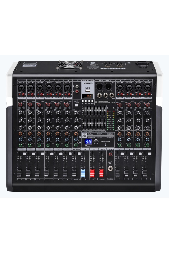D-Sound Dm-1200P 12 Kanal Power Mixer