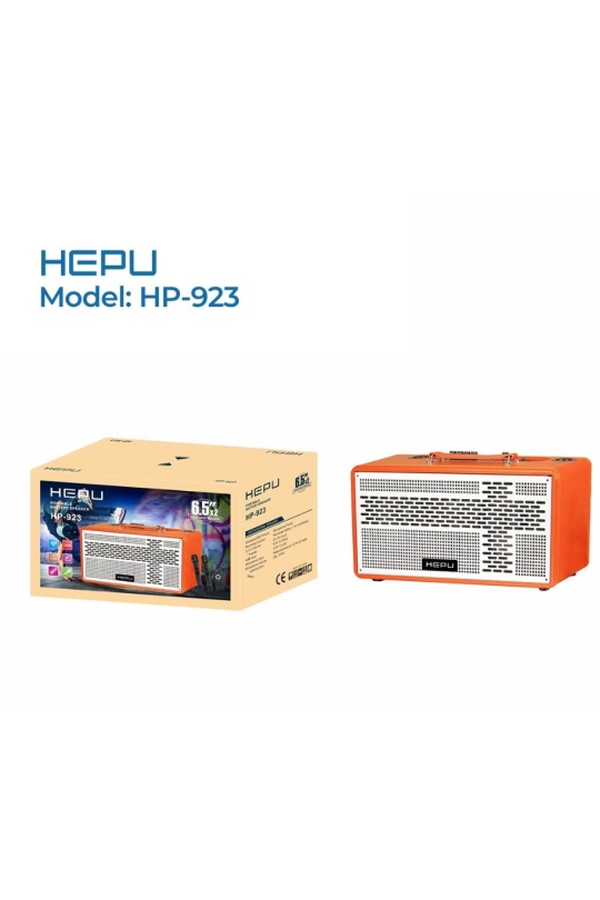 Hepu Hp-923 Şarzlı Taşınabilir Hoparlör