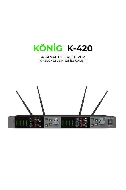 König K-420 4 Kanal Receiver