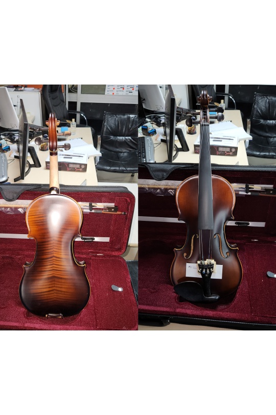 Müller Mv-244Mh Solid Abanoz Aksamlı Lüx Çantalı Keman