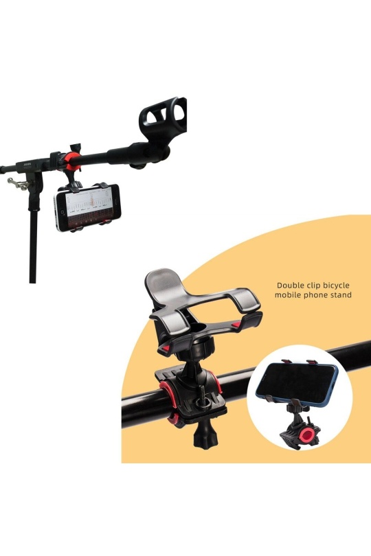 Telefon Tutucu Mikrofon Sehpası Uyumlu