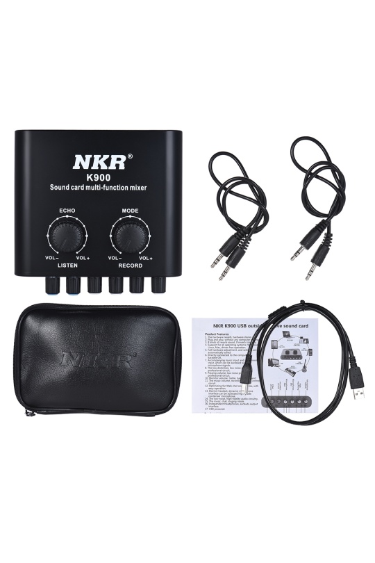Nkr K-900 Ses Kartı Ve Mikser