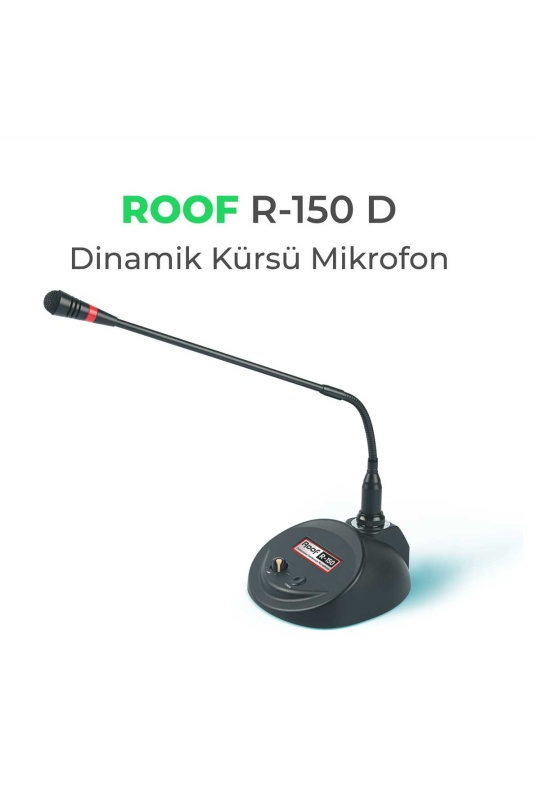Roof R-150D Dinamik Kürsü Mikrofon