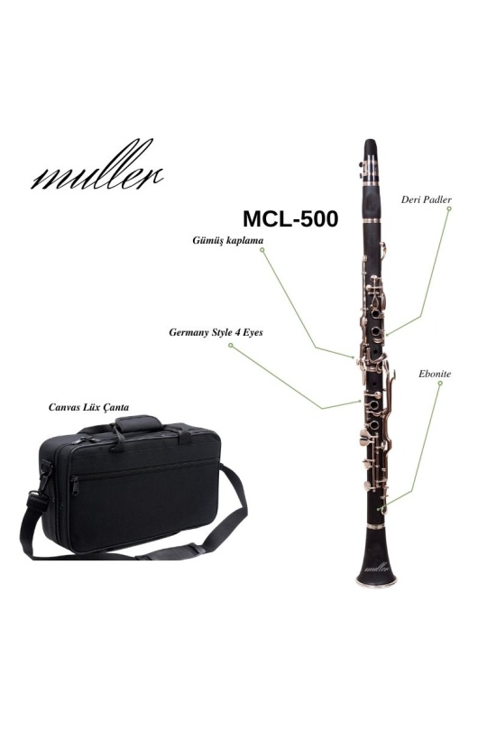 Müller Mcl-5000 Pro Sol Klarnet 4 Göz