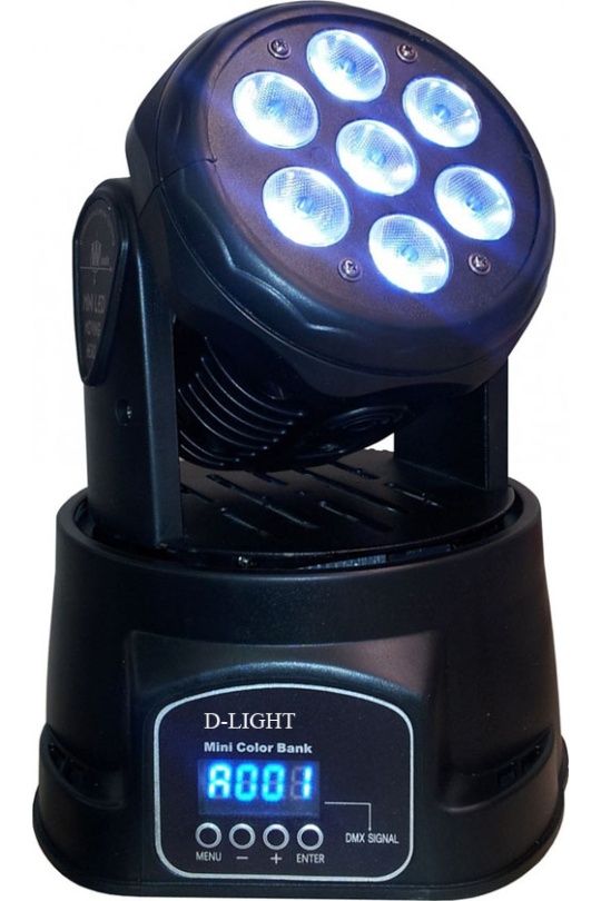 D-Light Mv-202 Moving Head Mini