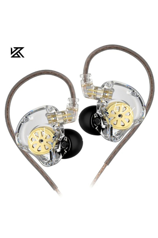 KZ EDX Lite Dinamik Kulak İçi Kulaklık (Crystal-Şeffaf)