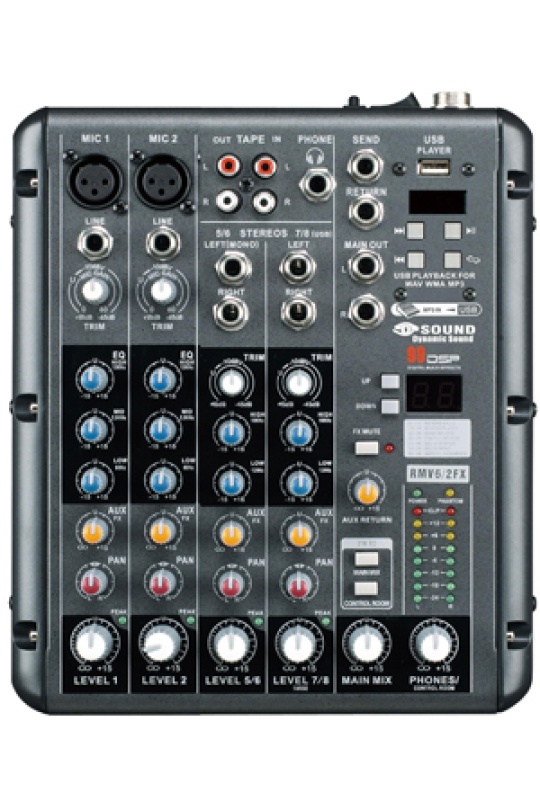 D-Sound Rmv6/2Fx Dec Mixer