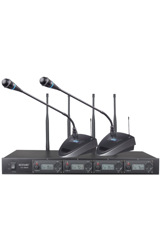 Acemic Eu-8804 4Lü Wireless Conference Microphone