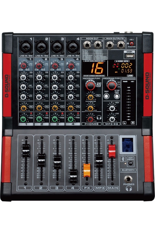 D-Sound M-400 4 Kanal Deck Mixer