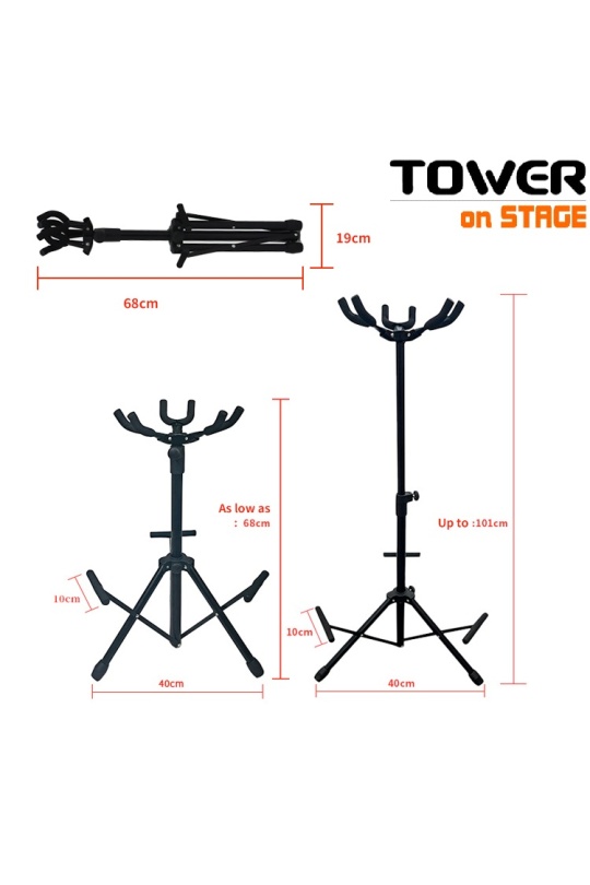 Tower Gs-33 3 Lü Gitar Standı