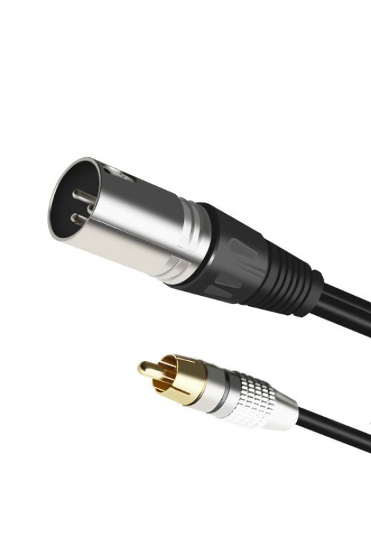 Kretz Monitör Kablosu Male Xlr-Rca 5 Metre