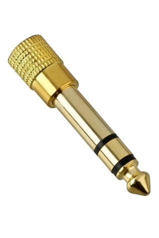 D-Konnektör   3.5 Mm  To 6.3 Mm Erkek  Dişi Çevirici