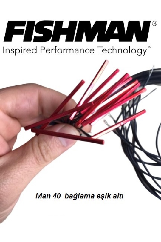 Fishman Kırmızı Eşik Altı Man-40