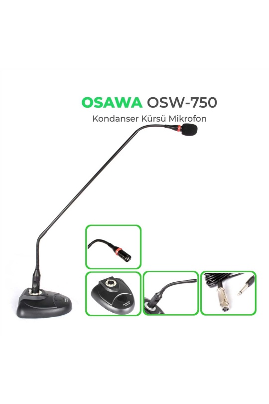 Osawa OSW-750 Kürsü Mikrofon