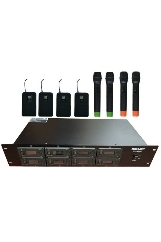 Acemic Eu-8808 8Li Wireless Yaka