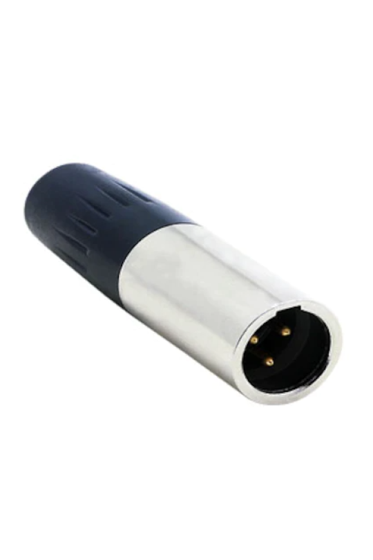 3 Pin Mini Xlr Erkek Konnektör