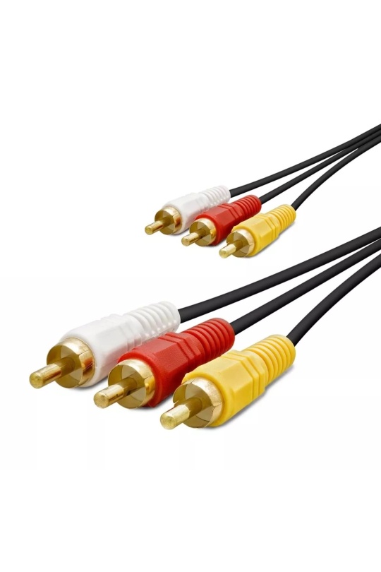 Hdx1038 Kablo 3Rca To 3Rca 1 5Mt