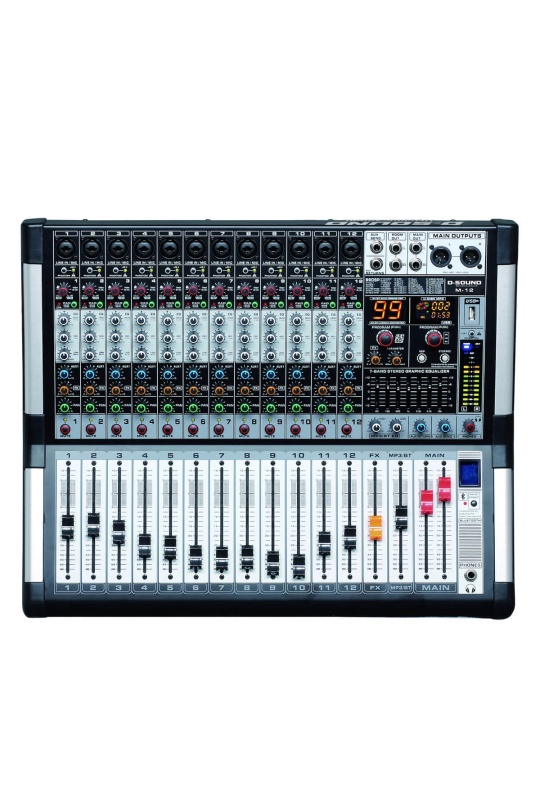 D-Sound M-12 Kanal Deck Mixer