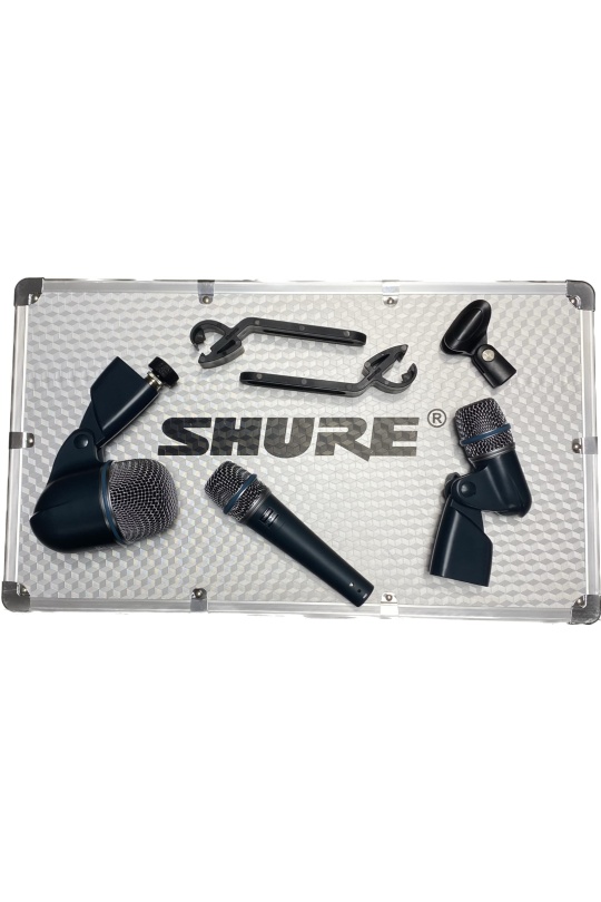 Shure Davul Kit 2.El  Çanta Dahil