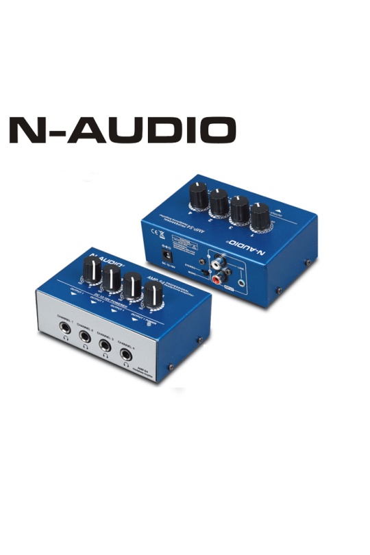 N-Audio Kulaklık Amfisi Amp-S4(Eu) 4 Kanal