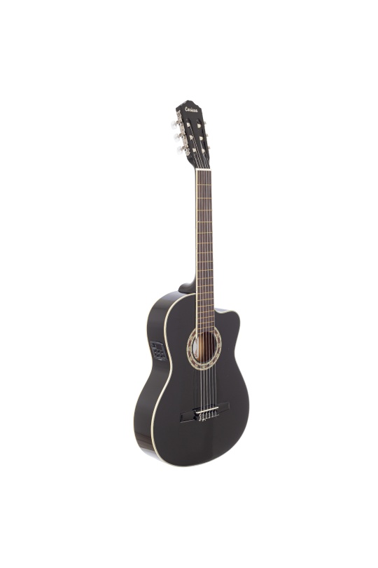 Carissa Cg-200 Sce Bk İnce Kasa Elektro Klasik Gitar
