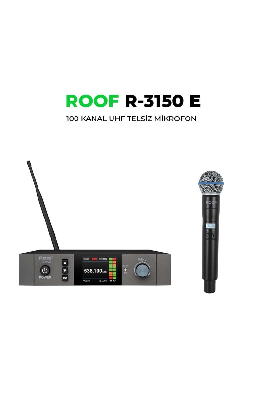 Roof R-3150 UHF Telsiz El Mikrofon