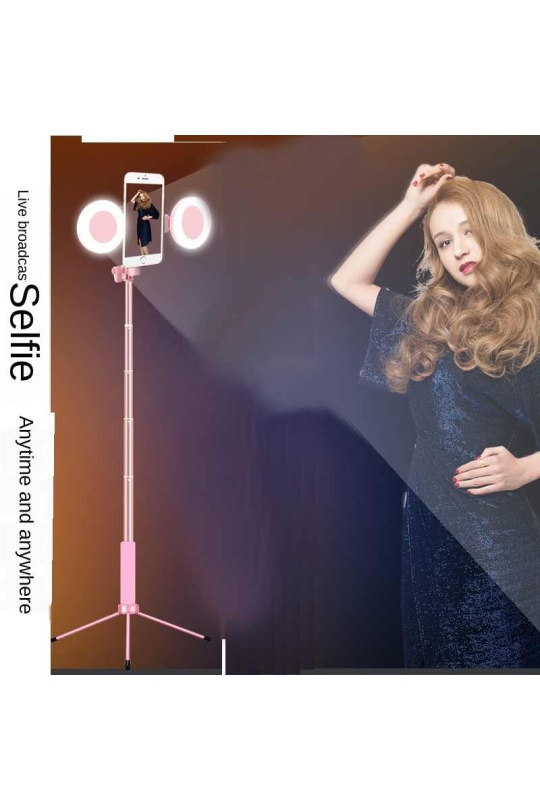 Profesyonel Kumandali Live Broadcast Bracket Tripod M17 Siyah