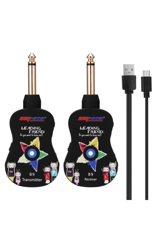 Ingpartner B9 Kablosuz Gitar Sistemi 4 Kanal Gitar Verici
