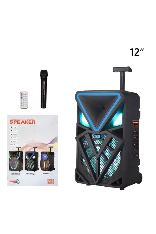 Bluetooth 12 Taşınabilir Şarjlı Hoparlör