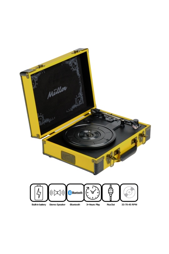 Müller Mr-350Bt Nostaljik Pikap Limon-Sarı