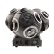 Queen DL-30F 3 Planet Balls Moving Head With Rgb Laser