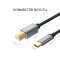 VegGieg Type-C to USB-B Yazıcı Kablosu (1.5 Metre)