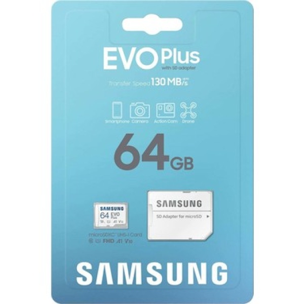 EVO PLUS MİCRO SD CARD HAFIZA KARTI 64GB