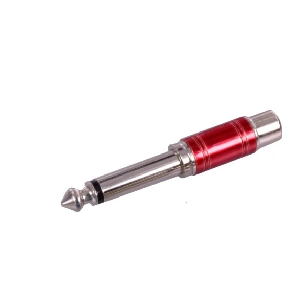 DC-216 MONO CEVİRİCİ JAK TRS TOO RCA RED