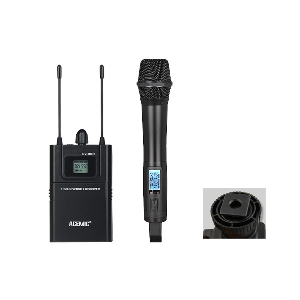 ACEMİC DV-100H  EL UHF  Wireless Camera Microphone System
