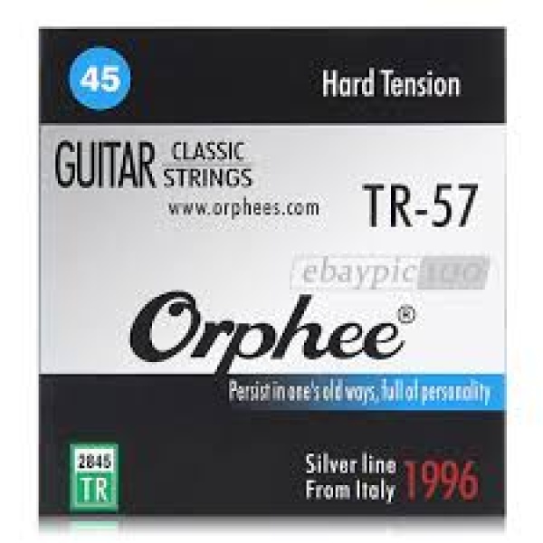 ORPHEE TR-57 HARD TENSİON  KLASİK GİTAR TAKIM TEL