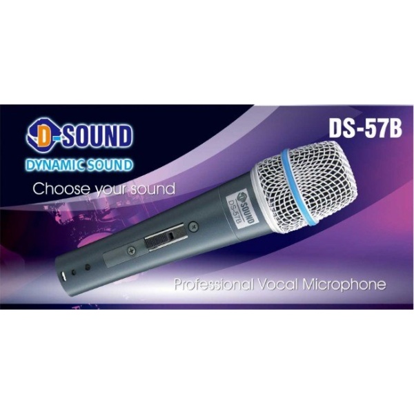 DYNAMİC MİKROFON D-SOUND DS-57B